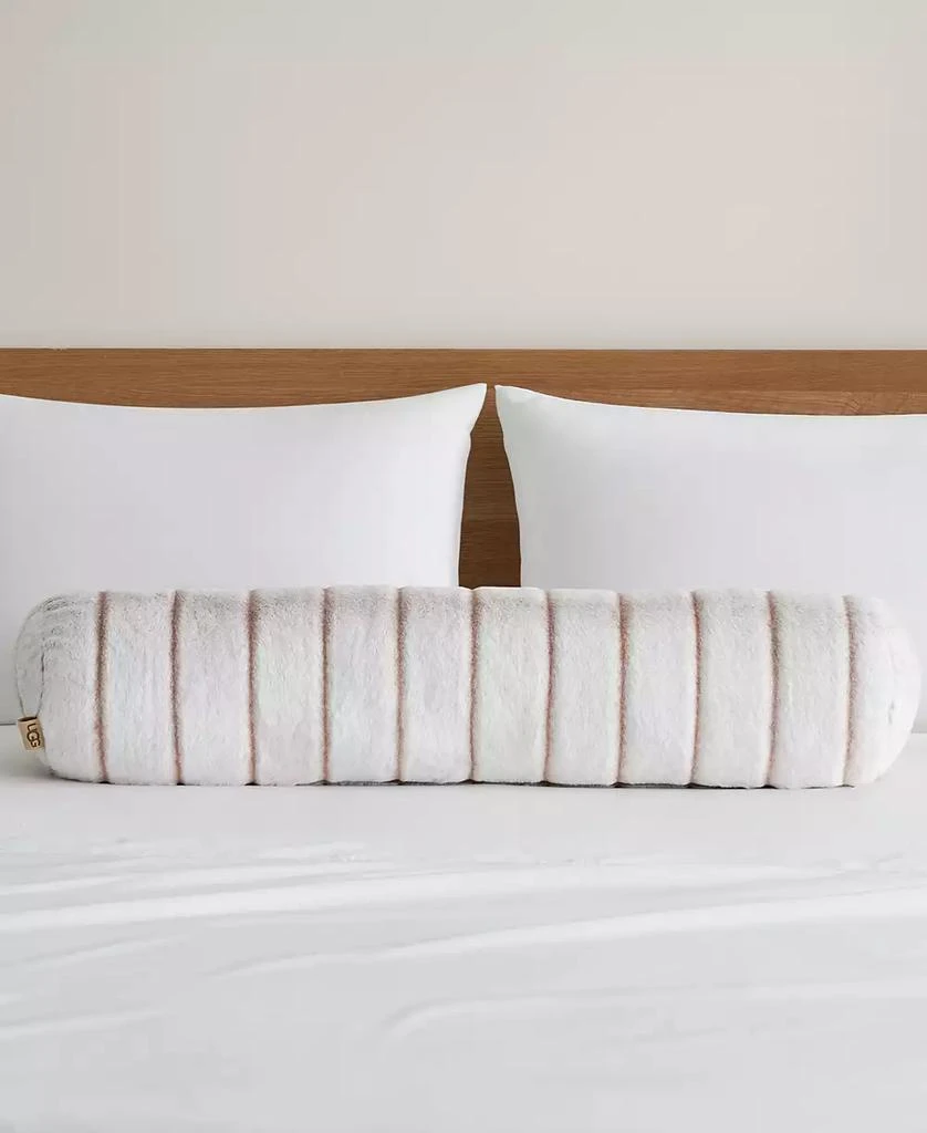 UGG Stasia Faux Fur Bolster Decorative Pillow, 36" x 38" 3