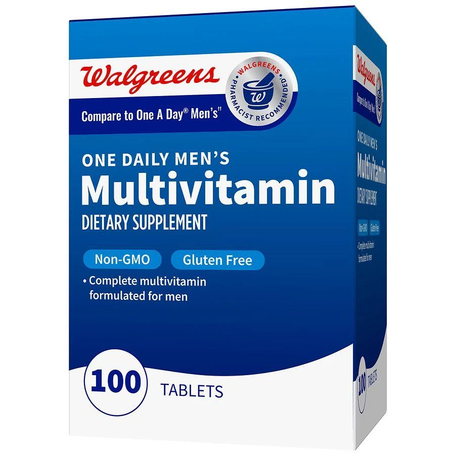 Walgreens One Daily Men's Multivitamin Tablets (100 days) 1