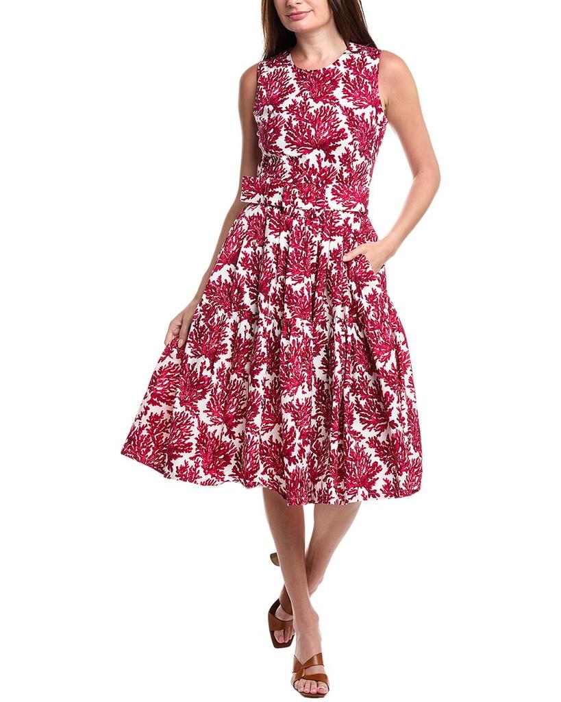 SAMANTHA SUNG Rose Midi Dress
