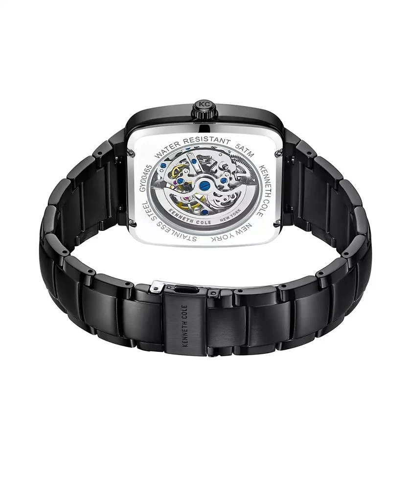 Kenneth Cole Men's Automatic Black Stainless Steel Watch 5