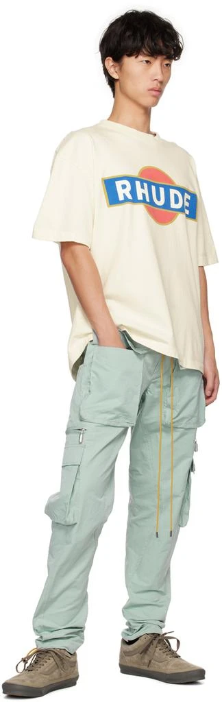 Rhude White Vintage Racer T-Shirt 4