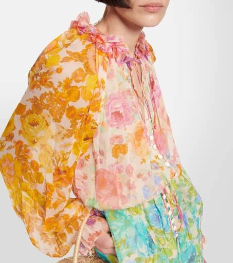 Zimmermann Raie floral playsuit 4