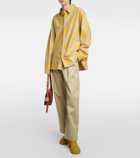 Burberry Check cotton shirt 2