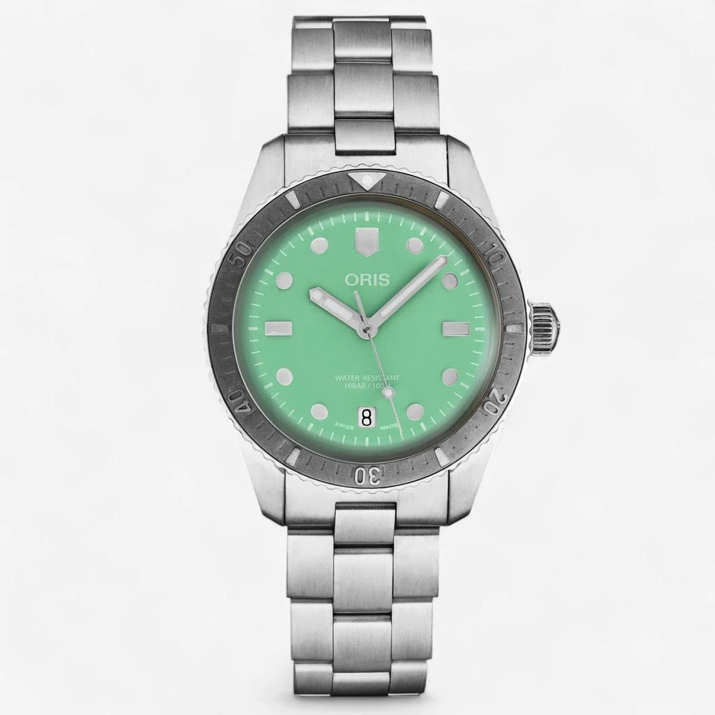 Oris Oris Divers Sixty-Five Stainless Steel Automatic Ladies Watch 73377714057MB 1