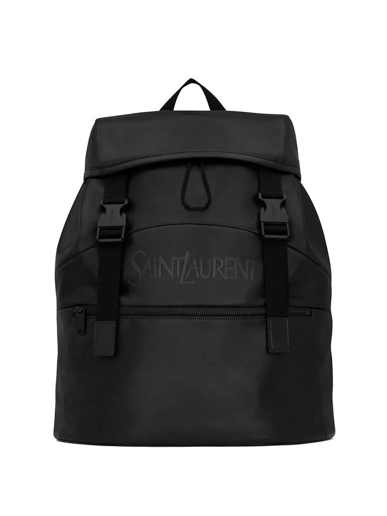 Yves Saint Laurent Backpack in Grained Leather 1