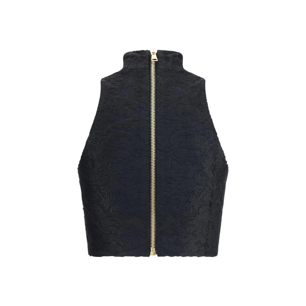 Balmain BUTTONED HLTNK BOUCLETTE BAROQUE Women's TOP 2