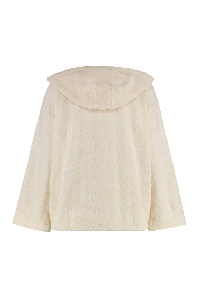 Tory Burch Tory Burch Terry Hooded Sweatshirt 2