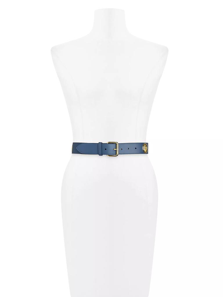 Fendi Logo Leather Belt