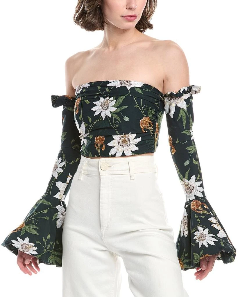 Agua by Agua Bendita Pasiflora Crop Top 1