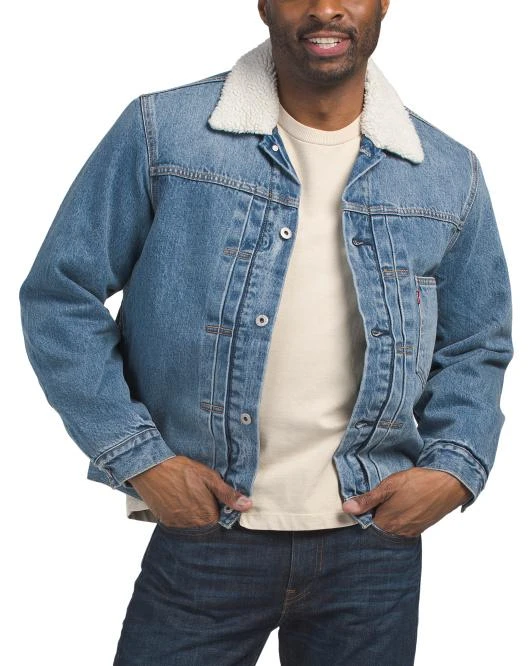 Levi
s Sherpa Lined Trucker Jacket