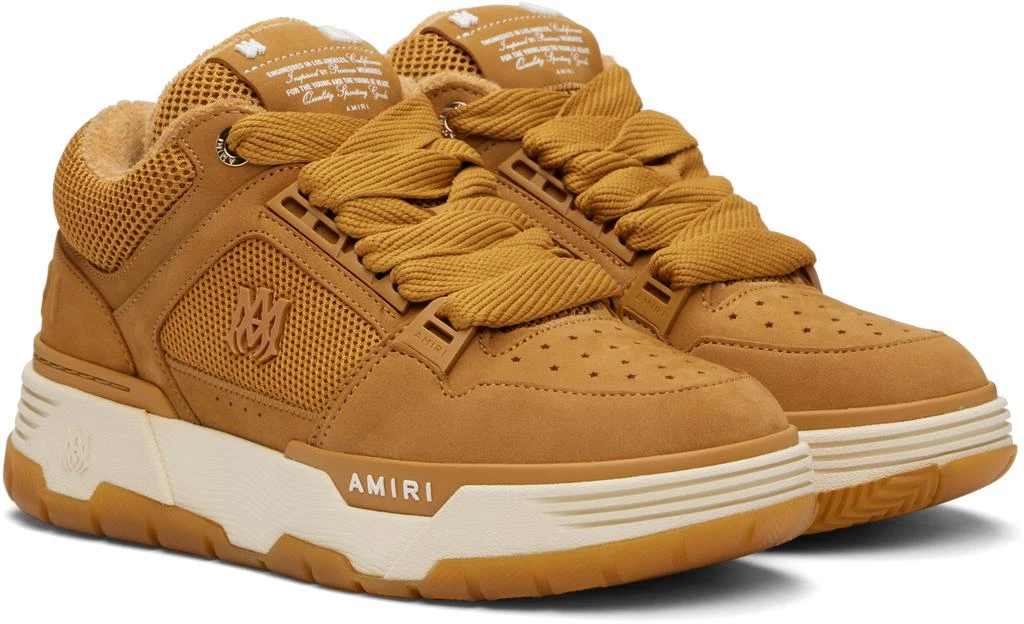 AMIRI Tan Nubuck MA-1 Sneakers 4