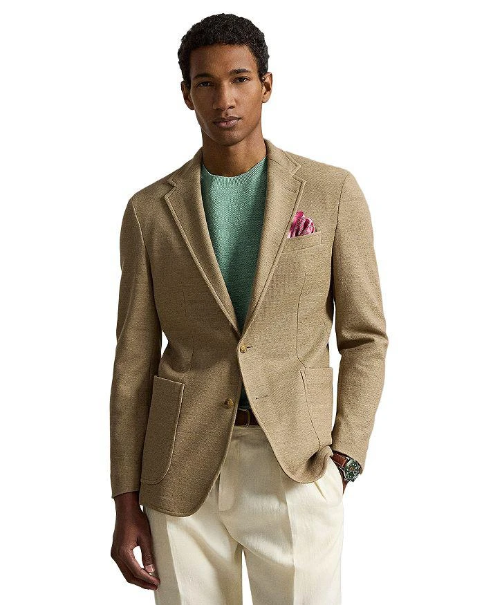 Ralph Lauren Polo Soft Tailored Fit Knit Linen Jacket