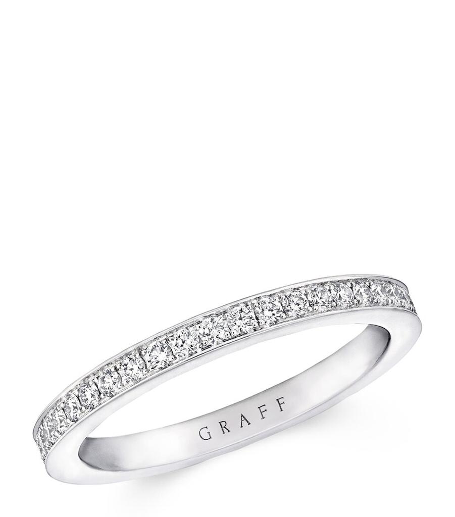 Graff Platinum and Diamond Eternity Ring