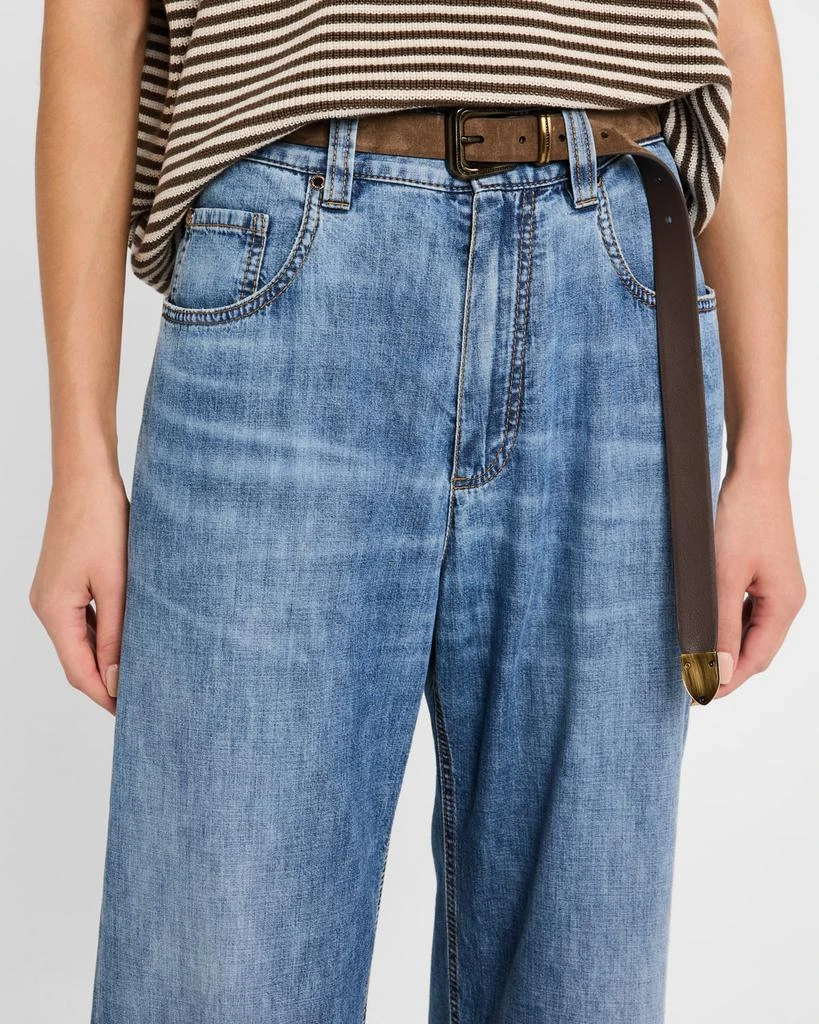 Brunello Cucinelli Straight Leg Jeans 5