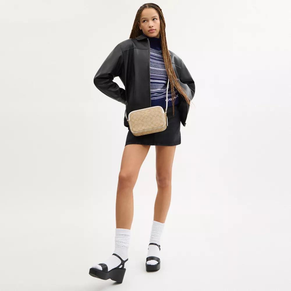 Shop Jamie Camera Bag In Signature Canvas on Sale at