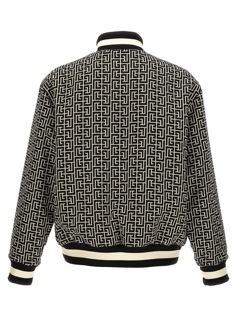 Balmain Balmain Monogram Reversible Bomber Jacket 2