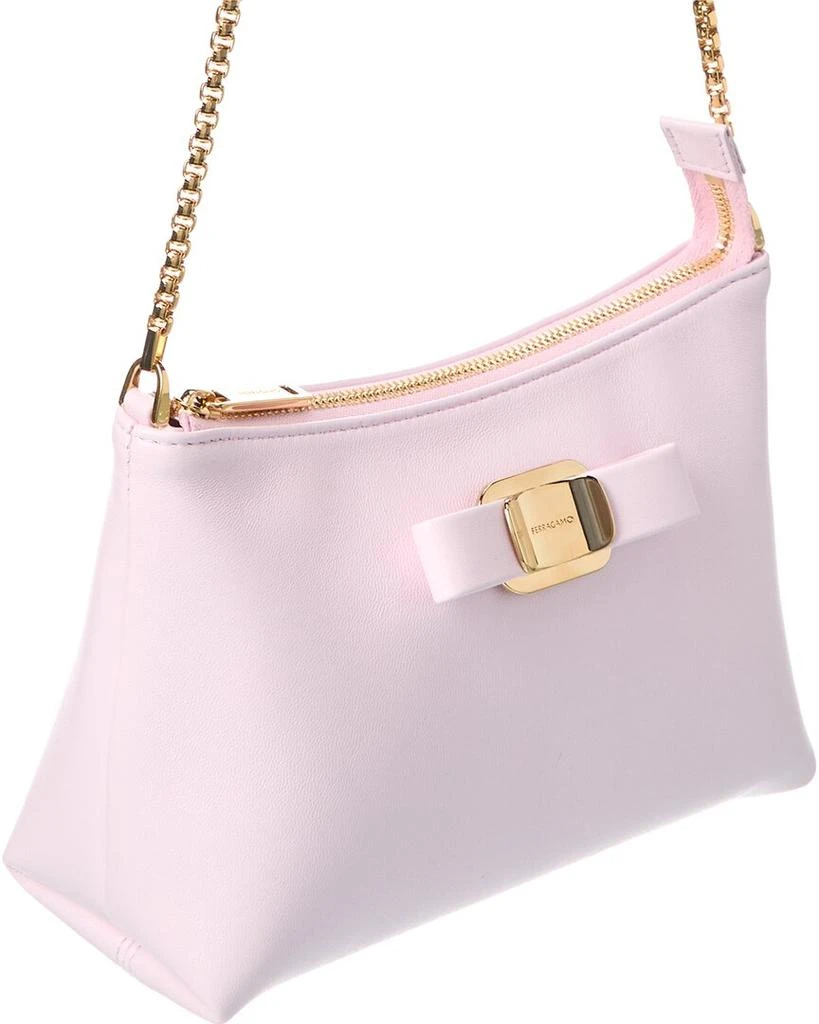 Salvatore Ferragamo Ferragamo Leather Shoulder Bag 3