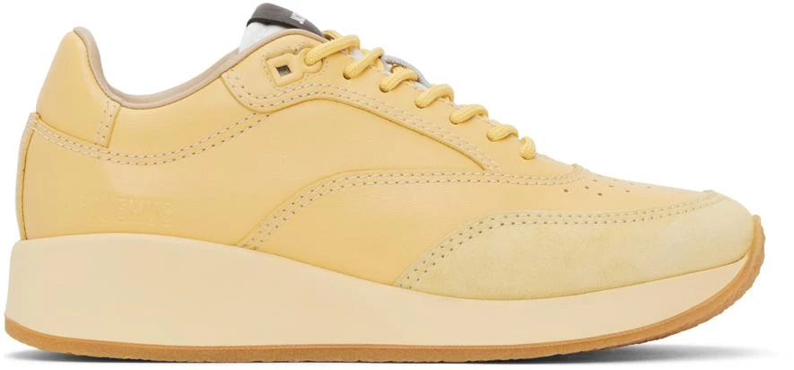 Jacquemus Yellow Les Sculptures 'La Daddy' Sneakers 1
