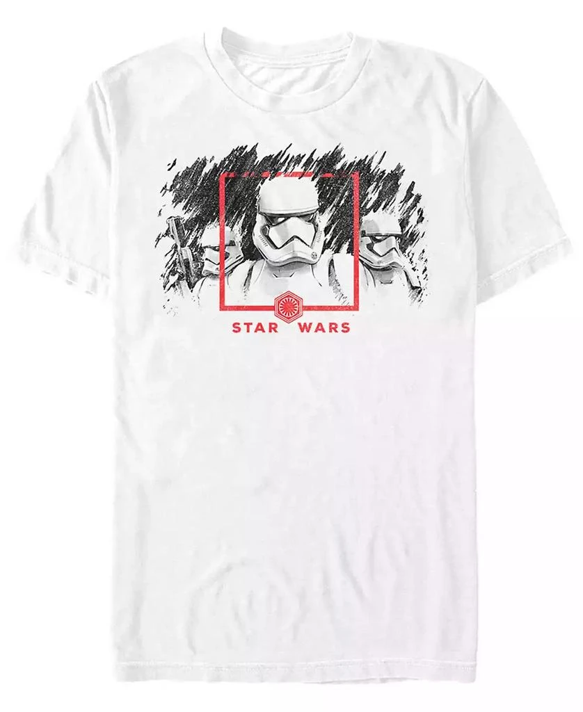 Star Wars Star Wars Men's Episode IX Storm Trooper Charcoal Sketch T-shirt 1
