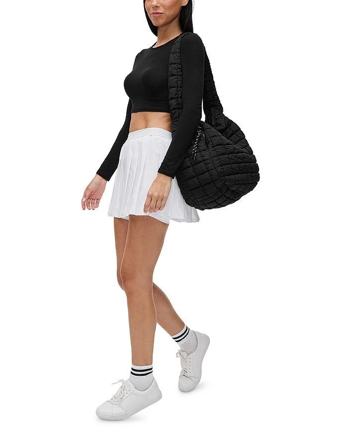 Sol & Selene Revive Extra Large Quilted Nylon Hobo 5
