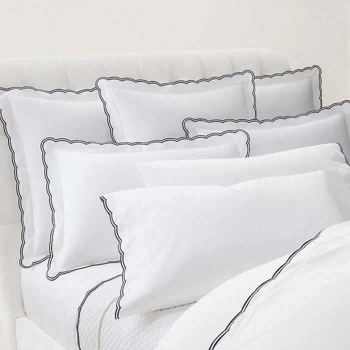 Ralph Lauren Malin Scallop Organic Cotton Euro Sham 3