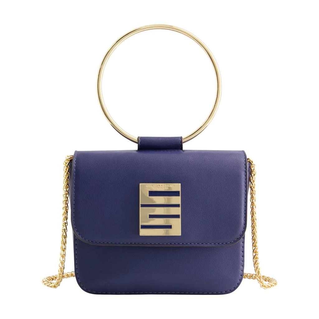 Christian Siriano New York Ring Handle Mini Flap Crossbody 8