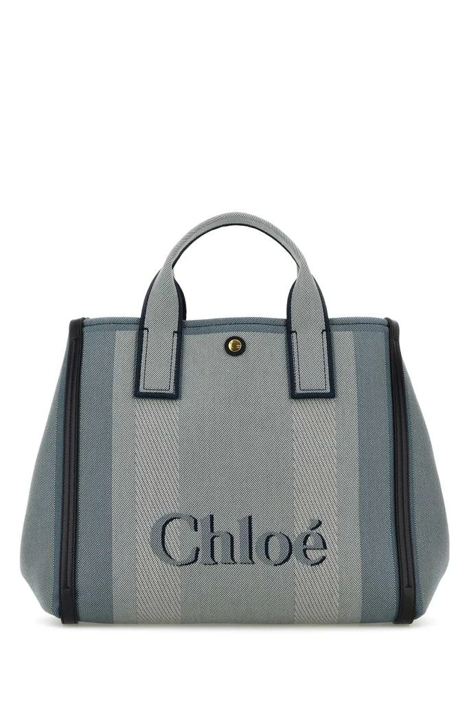 Chloé Multicolor Canvas Chloã© Carry Shopping Bag 1