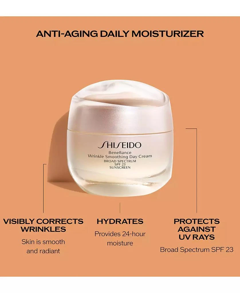 Shiseido Benefiance Wrinkle Smoothing Day Cream SPF 23, 1.7-oz. 6