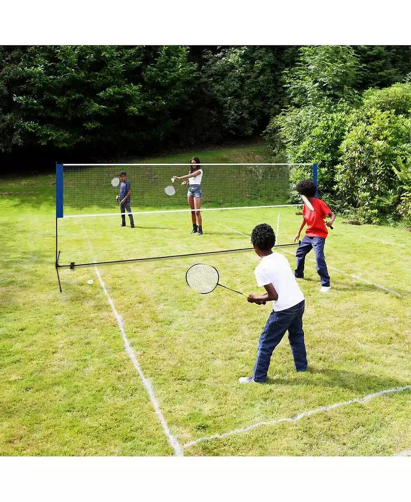 KUYOTQ Portable 10" x 5" Badminton Beach Tennis Training Net 6