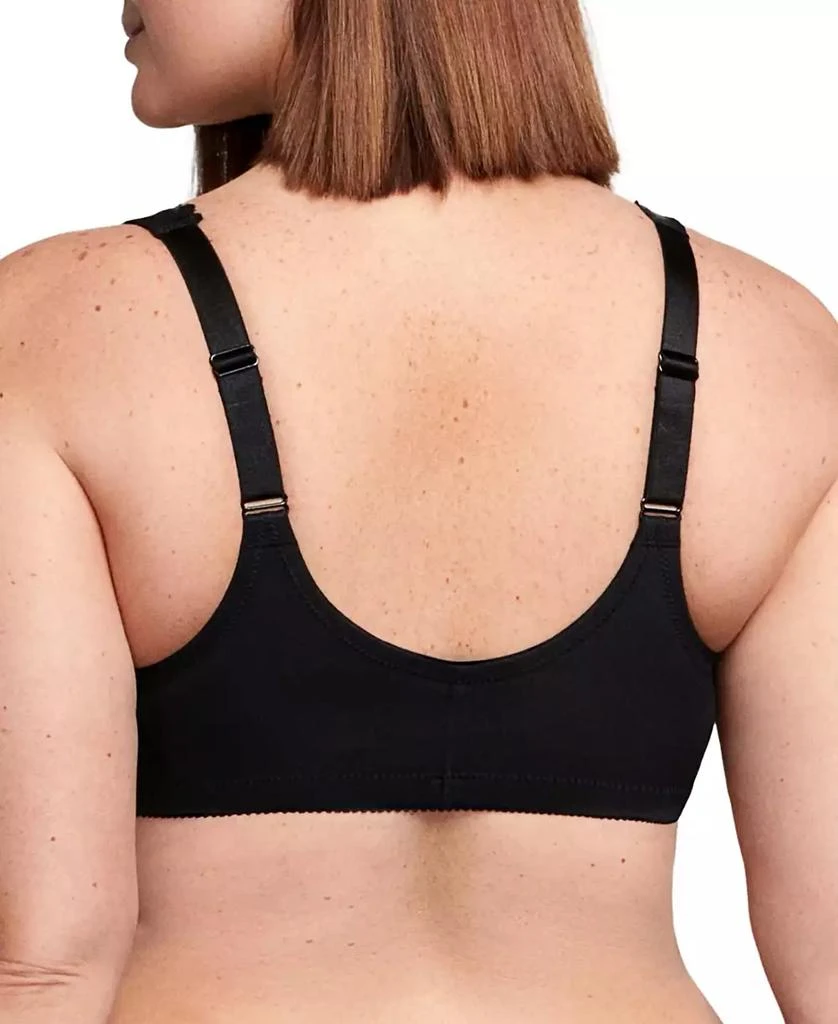 Glamorise Women's Full Figure Plus Size Wonderwire Front Close Stretch Lace Bra 9245 2