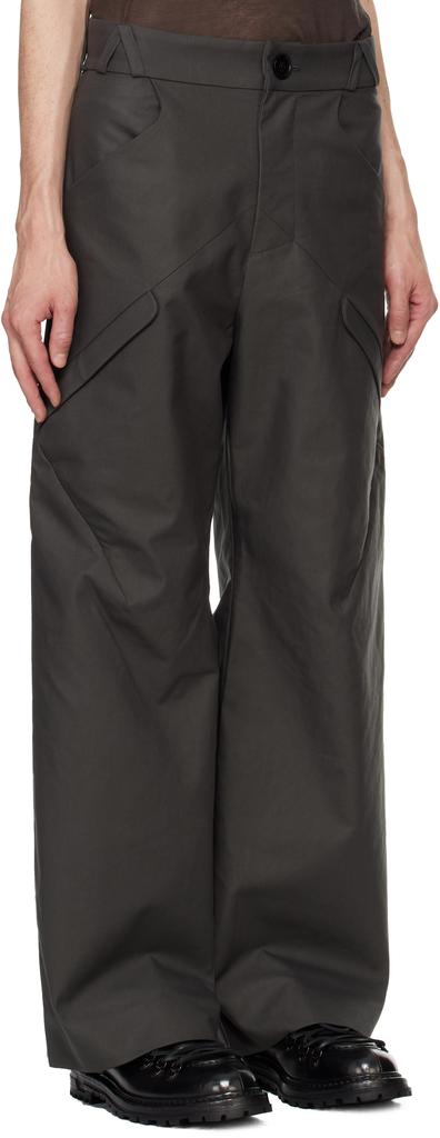 pet-tree-kor Khaki Node Cargo Pants