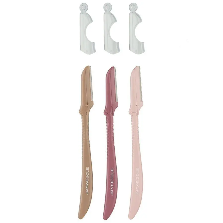 Japonesque Precision Dermaplaner Facial Razors With Skin Guard