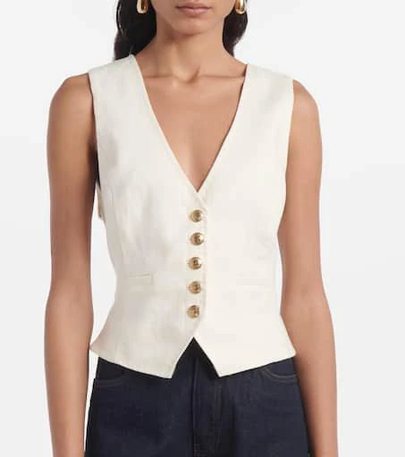 Zimmermann Crush linen vest 6
