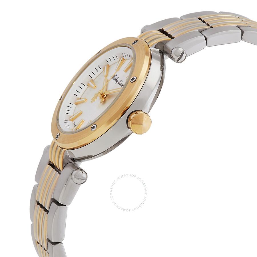 Mathey-Tissot Neptune Quartz Silver Dial Ladies Watch D912BI