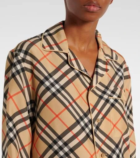 Burberry Knitted silk top 4