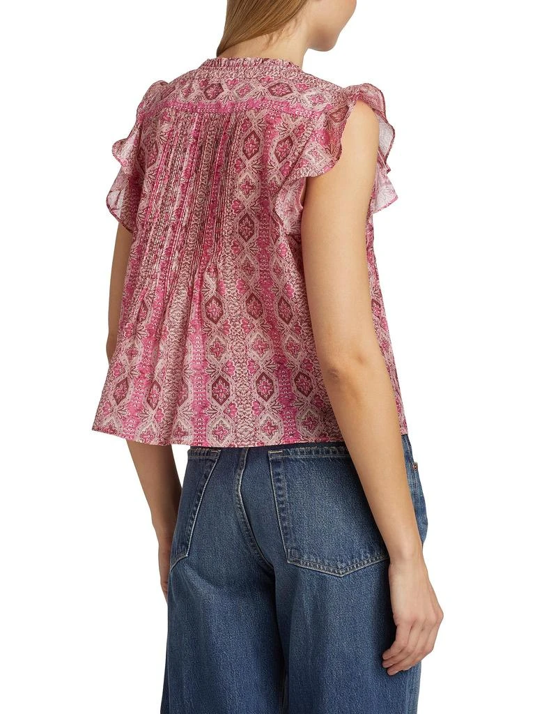 Paige Idris Cotton-Silk Top 2