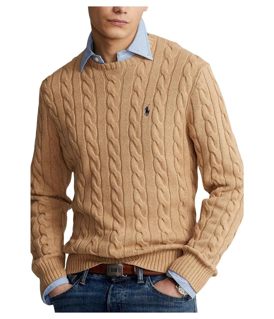 Ralph Lauren Cable-Knit Cotton Sweater 1