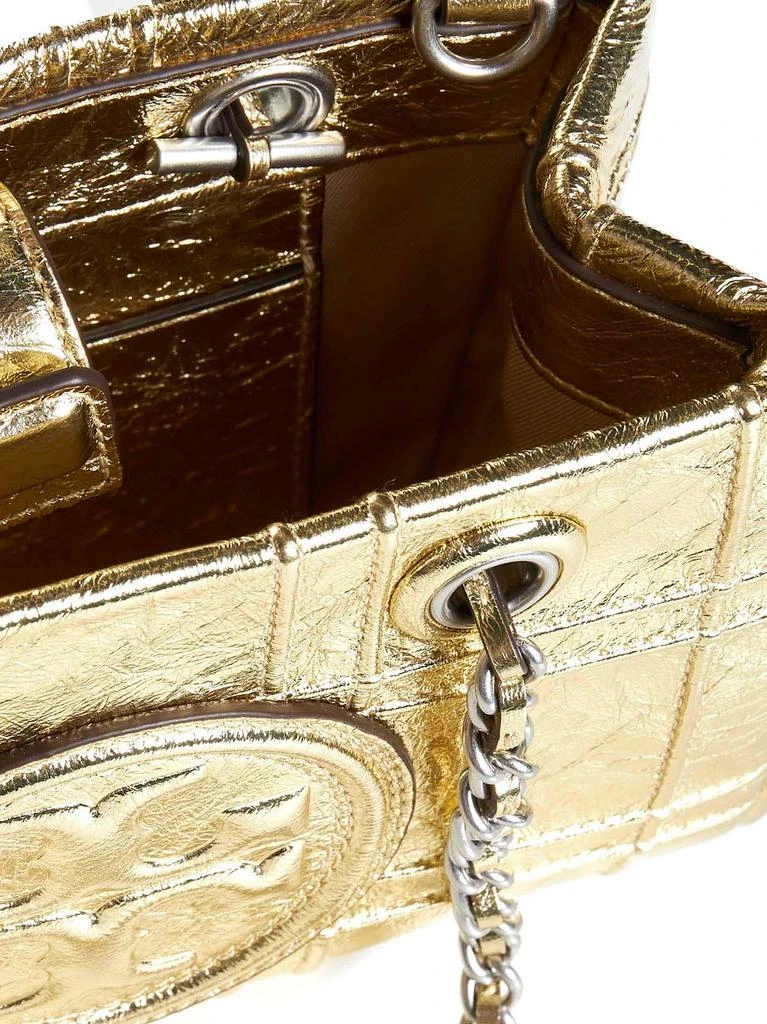 Tory Burch Tory Burch Logo Embossed Mini Tote Bag 5