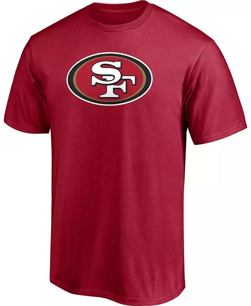Fanatics Men's Nick Bosa Scarlet San Francisco 49ers Player Icon Name and Number T-shirt 2