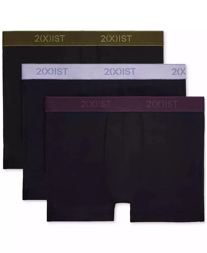 2(x)ist Men
s Essential No-Show Trunks 3-Pack 4