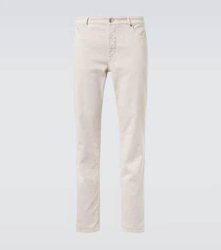 Brunello Cucinelli Mid-rise slim jeans 1