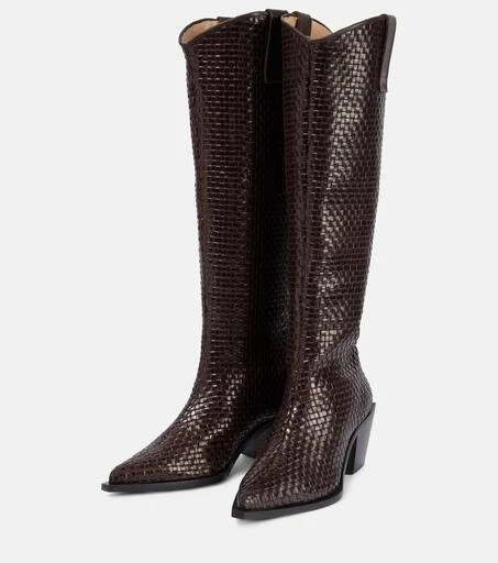 Souliers Martinez Sole Telar leather knee-high boots 5
