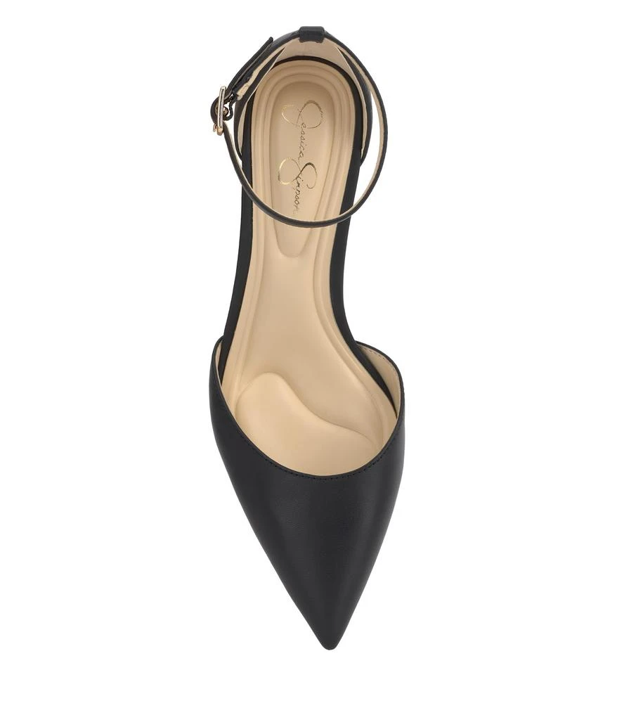 Jessica Simpson Foxena Pointed Toe Ankle Strap Pump 2