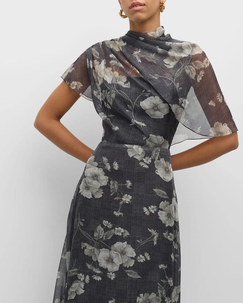 knee length dresses for ladies Prismatic Midi Dress – Pink Ice
