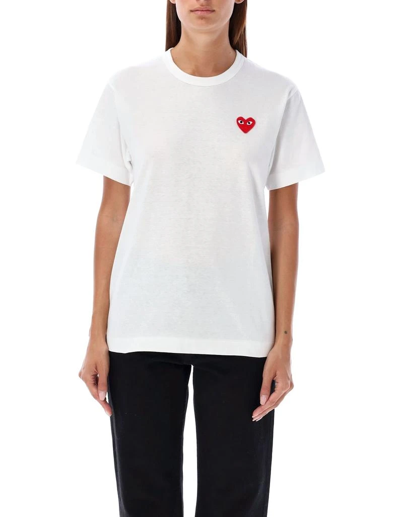 Comme des Garcons Classic Heart Patch Tee 1