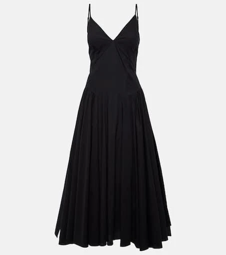 Tove Solene cotton poplin midi dress 1