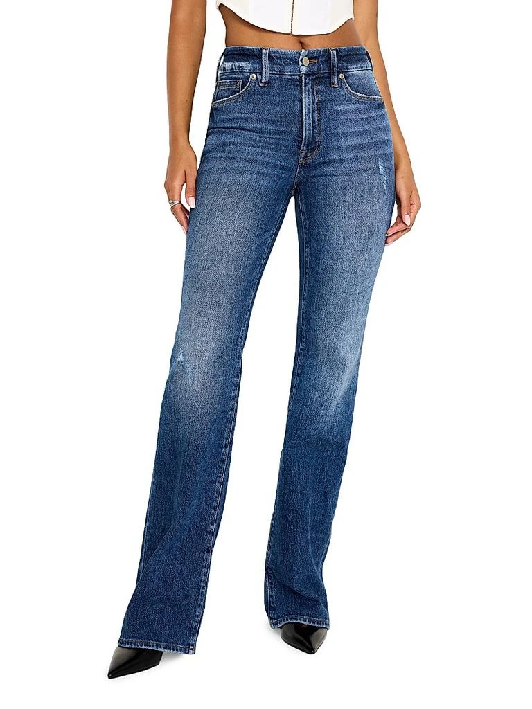 Good American Good Classic Bootcut Jeans 3