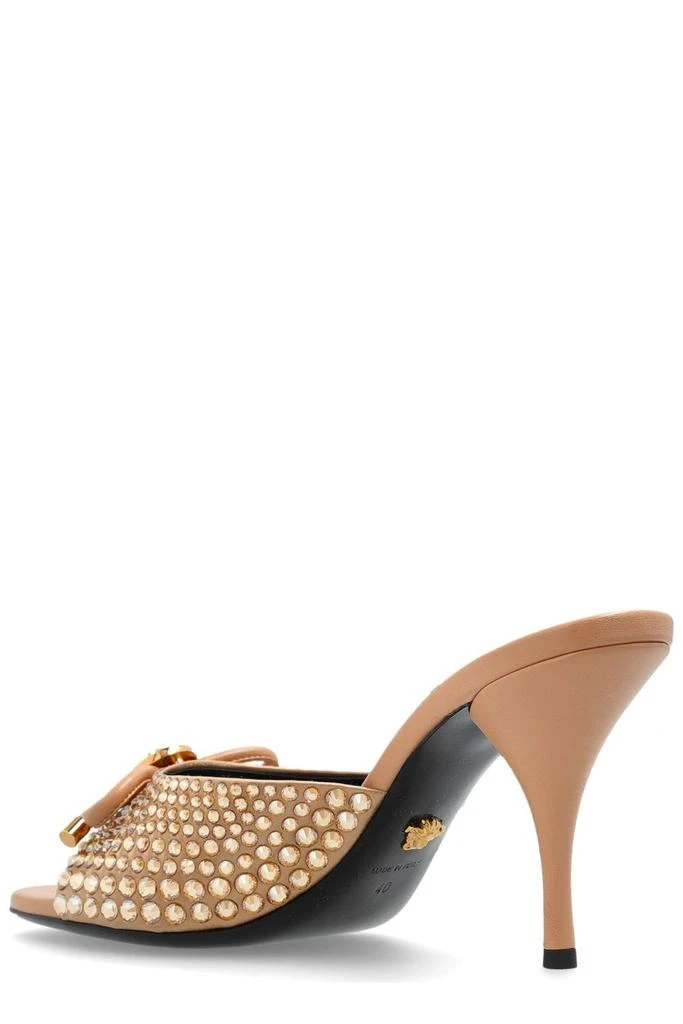 Versace Versace Embellished Open-Toe Heeled Mules 3