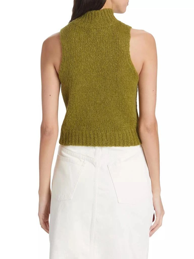 Reformation Saga Sleeveless Turtleneck Sweater 5