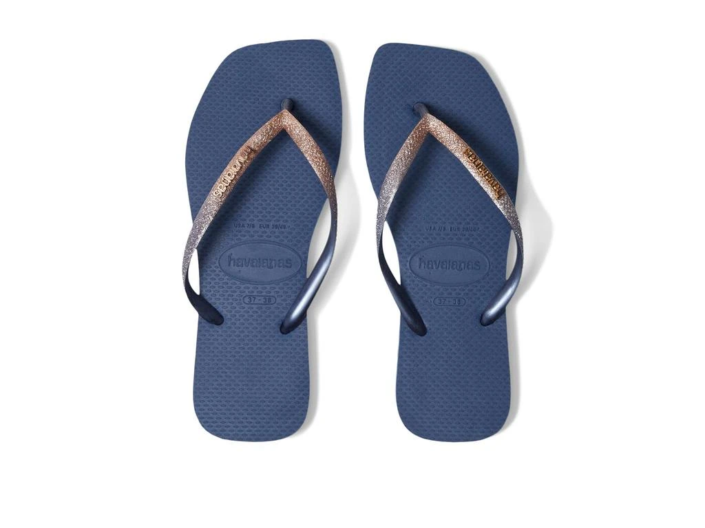 Havaianas Slim Square Glitter Flip Flop Sandal 1